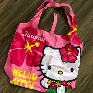 Hello Kitty Hawaii Reusuable and Foldable Tote Bag